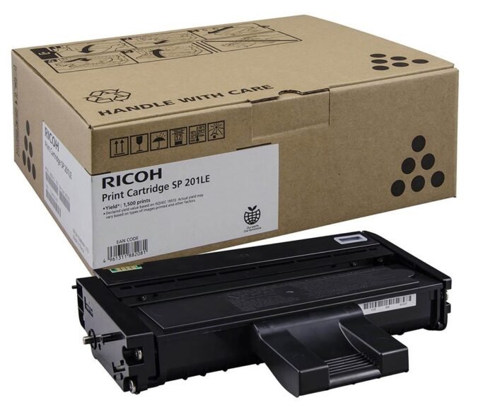 Тонер касета Orink SP220SNW, SP 201LE, RICOH, Черна, 2600 копия, Черен - Image 1