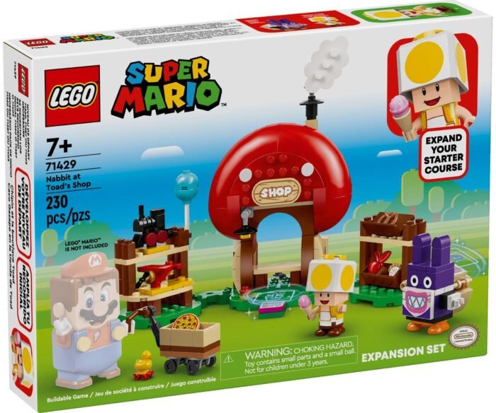 LEGO Super Mario - Nabbit at Toad's Shop Expansion Set - 71429 - Image 1