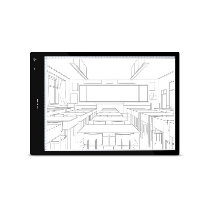 LED светеща подложка за рисуване HUION LED light pad LB3, Батерия 1050mAh - Image 1