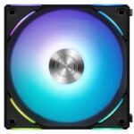 Вентилатори Lian-Li UNI AL120 V2 ARGB PWM, 3 броя в комплект, Включен контролер, Черен - Image 3