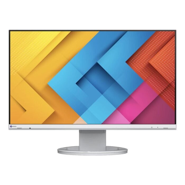 Монитор EIZO FlexScan EV2490, IPS, 23.8 inch, Wide, Full HD, HDMI, DisplayPort, USB-C, Бял - Image 1