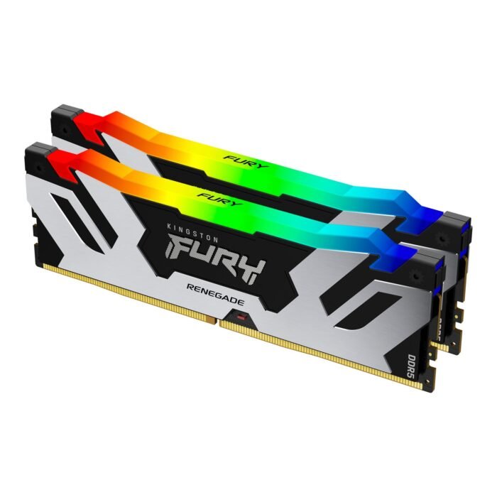 Памет Kingston Fury Renegade Silver/Black RGB 32GB(2x16GB) DDR5 8000MHz CL38 - Image 1