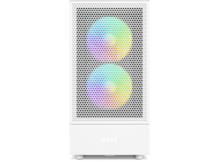 Кутия NZXT H5 Flow RGB Matte White, Mid-Tower - Image 3