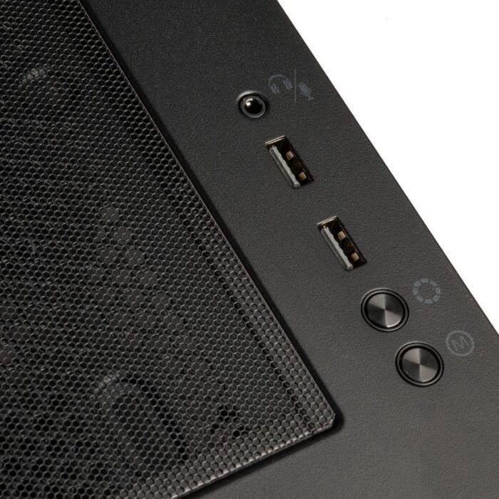 Кутия Kolink Unity Solar ARGB Mesh Mid-Tower, Black - Image 3