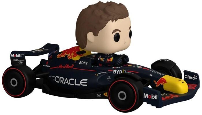 Фигурка Funko Pop! Rides Super Deluxe: Formula 1 Oracle Red Bull Racing - Max Verstappen #307 - Image 1