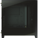Кутия Corsair 4000D Airflow Mid Tower, Tempered Glass, Черна - Image 3