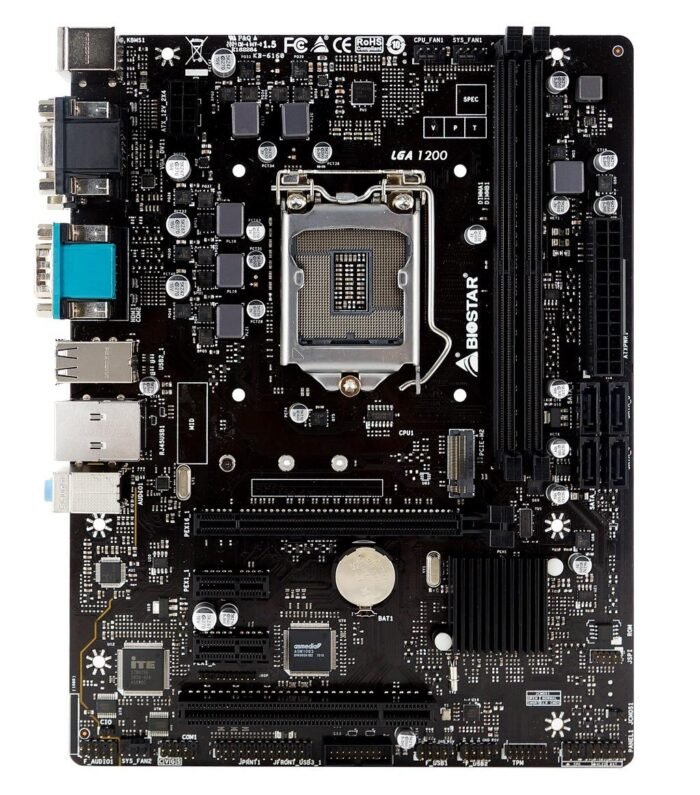 Дънна платка BIOSTAR H410MHG Version 6.0, mATX, socket 1200 - Image 1