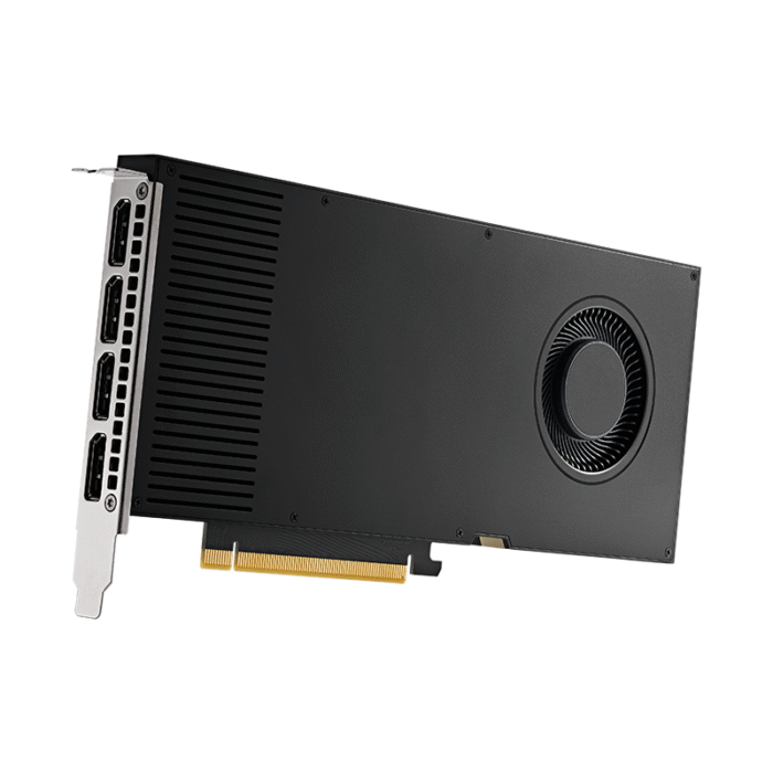 Видео карта PNY VCNRTXA4000-PB, RTX A4000, 16GB, PCIE 4.x16, DisplayPort 1.4 (4), adapter - Image 2