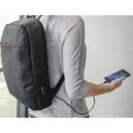 Раница за лаптоп HAMA Manchester, До 40 см (15.6"), USB порт, Черна, 216489 - Image 6