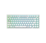 Геймърскa безжична клавиатура Dark Project ALU81A Terra Nova White RGB