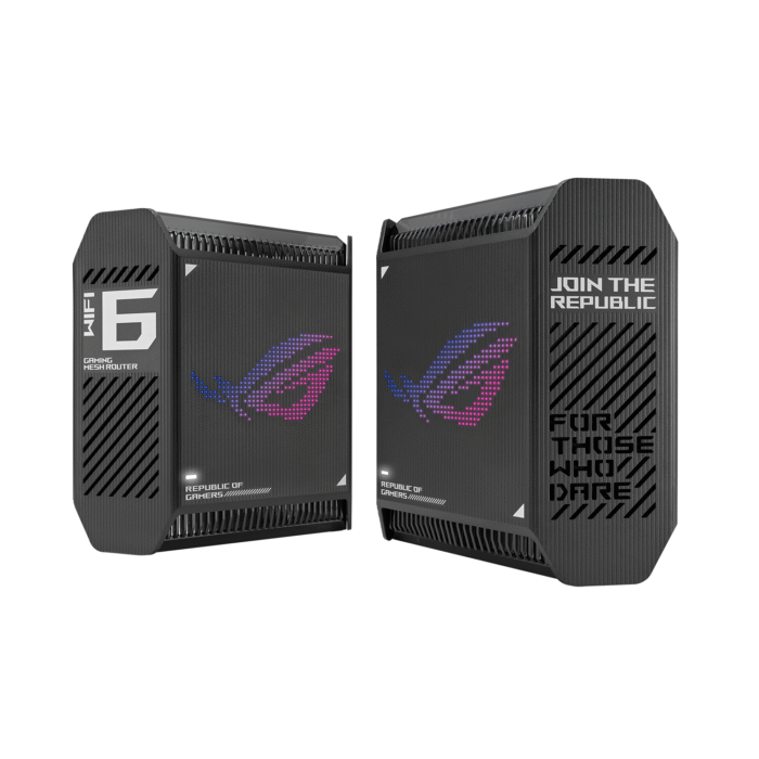 Безжична Меш система ASUS ROG Rapture GT6 (B-2-PK) AX10000 WiFi 6 (802.11ax) - Image 1