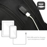 Раница за лаптоп ACT AC8530, до 15.6", USB изход, Черна - Image 4