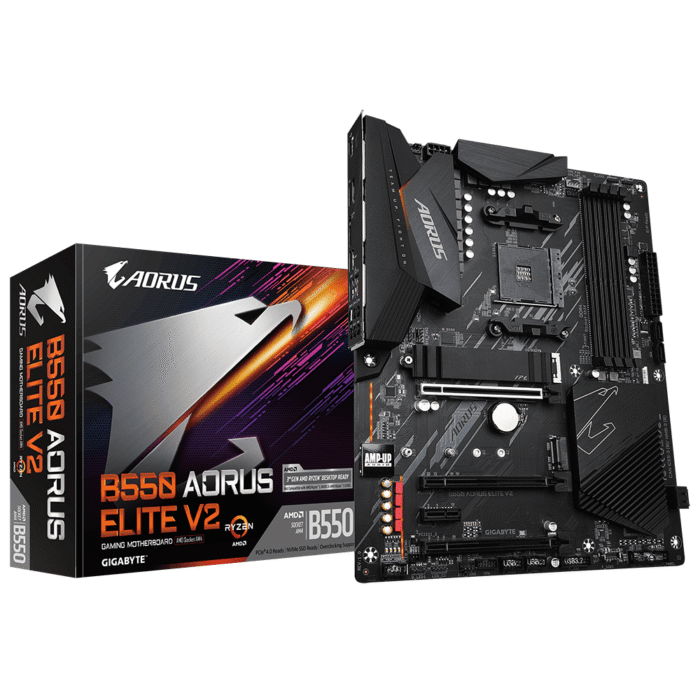 Дънна платка GIGABYTE B550 AORUS ELITE V2 Socket AM4 - Image 5