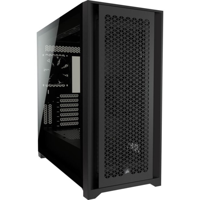 Кутия Corsair 5000D Airflow Mid Tower, Tempered Glass, Черна - Image 1