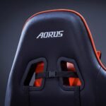 Геймърски стол Gigabyte Aorus AGC310, Черно и Оранжево - Image 7
