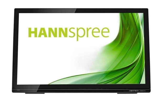 Тъч монитор HANNSPREE HT273HPB, HS-IPS, 27 inch, Wide, Full HD, D-Sub, HDMI, Черен - Image 1