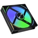 Вентилатор Lian Li UNI AL120 V2, ARGB, Черен - Image 4