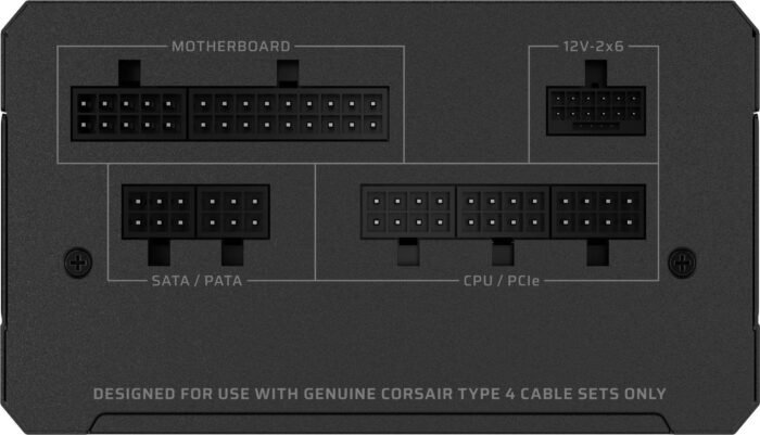 Захранващ блок Corsair RM750e 750W 80+ Gold ATX 3.1, Fully Modular - Image 3