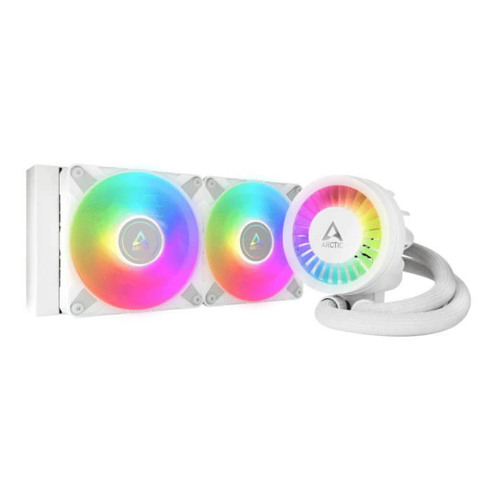 Охладител за процесор Arctic Liquid Freezer III 240 RGB White - Image 1