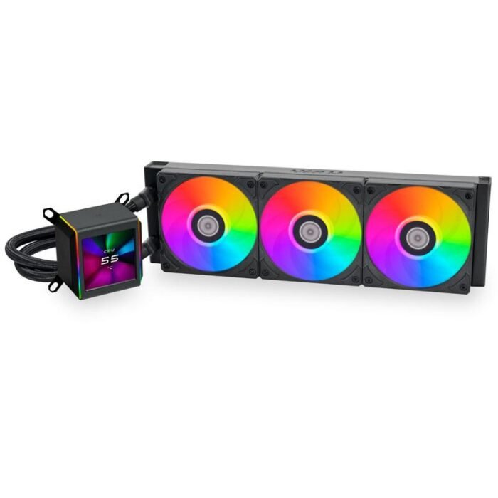 Охладител за процесор Lian Li GALAHAD II LCD 360 ARGB - Black - Image 1
