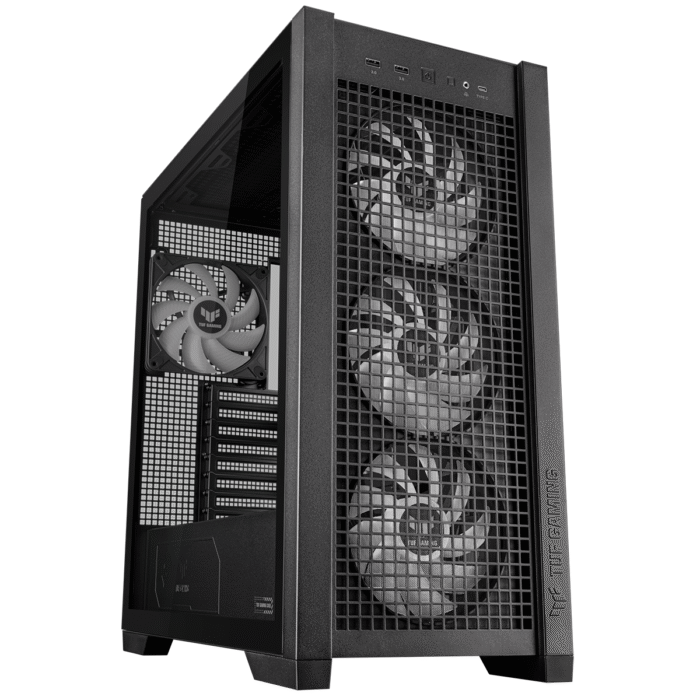 Кутия ASUS TUF GAMING GT302 ARGB - Black - Image 7