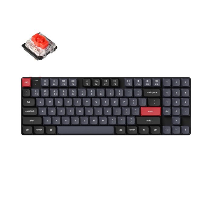 Клавиатура Keychron K13 Pro TKL Low Profile Gatheron Red Switch - Image 1