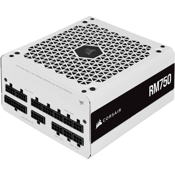 Захранващ блок Corsair RM750 White 80+ Gold, Fully Modular - Image 1