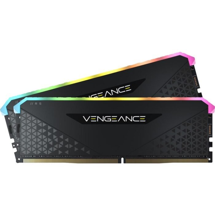 Памет Corsair Vengeance RS RGB Black 16GB(2x8GB) DDR4 3200MHz CMG16GX4M2E3200C16 - Image 1