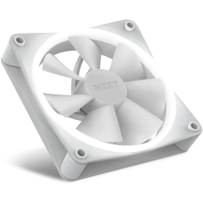 Вентилатор NZXT F120 RGB Бял - Image 5
