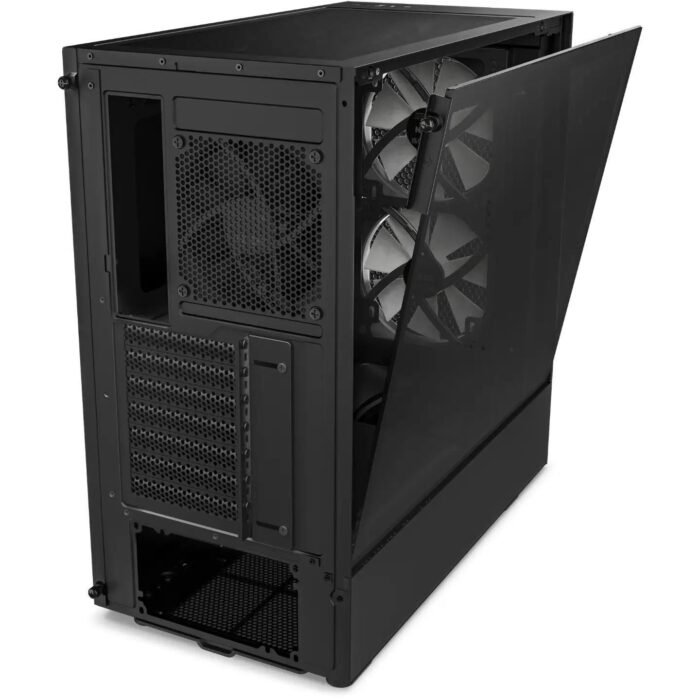 Кутия NZXT H5 Flow RGB Matte Black, Mid-Tower - Image 9