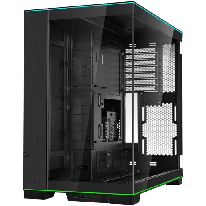Кутия Lian Li PC-O11 Dynamic EVO RGB Mid-Tower, TG, Черна - Image 3