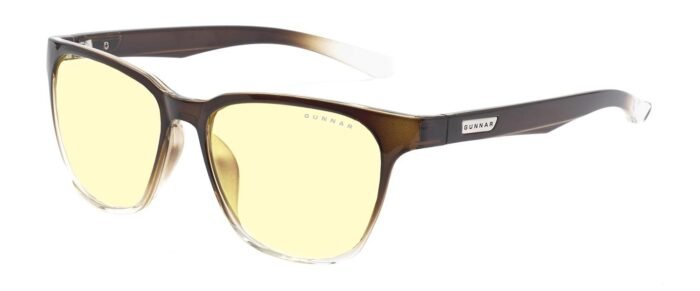 Геймърски очила GUNNAR Berkeley Latte Fade, Amber, Кафяв - Image 1