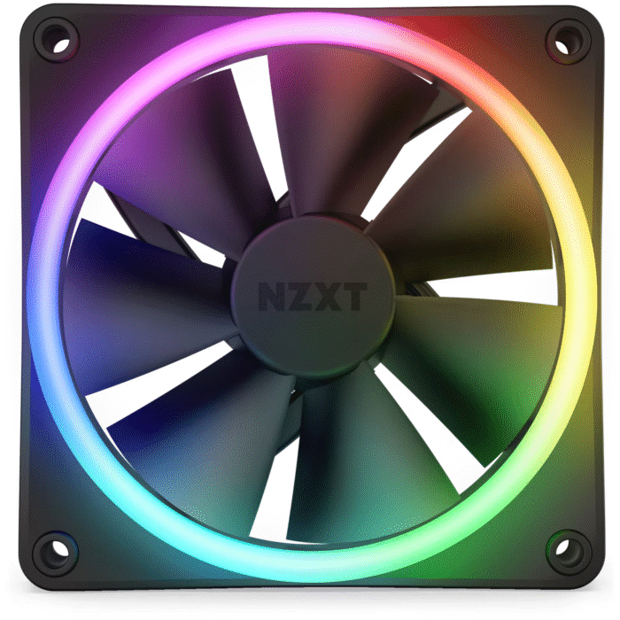 Вентилатор NZXT F120 RGB Duo, Черен - Image 1