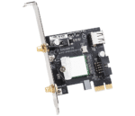 Безжичен PCI Express адаптер Gigabyte GC-WB1733D-I, 2x2 802.11ac 160MHz, Bluetooth 5.0 - Image 2