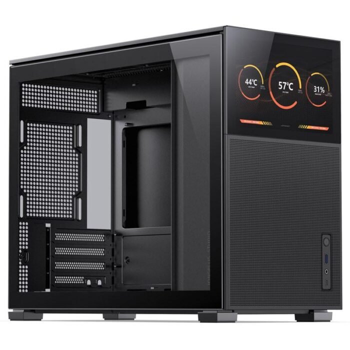 Кутия Jonsbo D31 Mesh Screen TG, mATX, Черен - Image 1