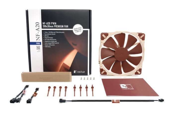 Вентилатор Noctua NF-A20 PWM 200x200x30mm - Image 4