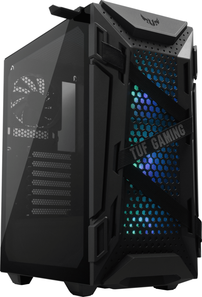 Кутия ASUS TUF Gaming GT301, Mid-Tower, Aura Sync ARGB, Черна - Image 1