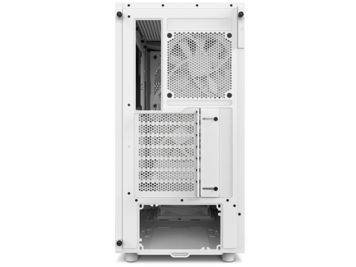 Кутия NZXT H5 Flow RGB Matte White, Mid-Tower - Image 10