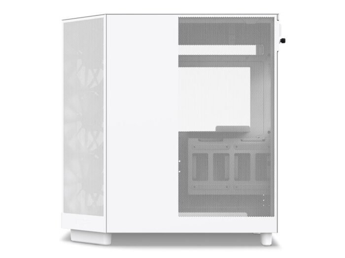 Кутия NZXT H6 Flow Matte White - Middle Tower - Image 9