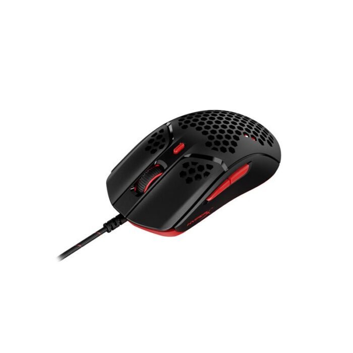 Геймърска мишка HyperX Pulsefire Haste, RGB, USB 2.0, Черен/Червен - Image 2