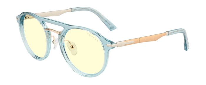 Комплект GUNNAR x World of Warcraft Alliance Edition Blue Crystal - Amber - Очила + калъф - Image 4
