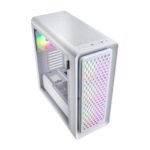 Кутия FSP CUT593, ATX, Ultra-Tower, Type-C, 4 x ARGB 140mm, Бяла - Image 2