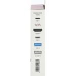 USB-C, 5-портов хъб, 3х USB-A,1x USB-C, HDMI,4К, Черен - Image 4