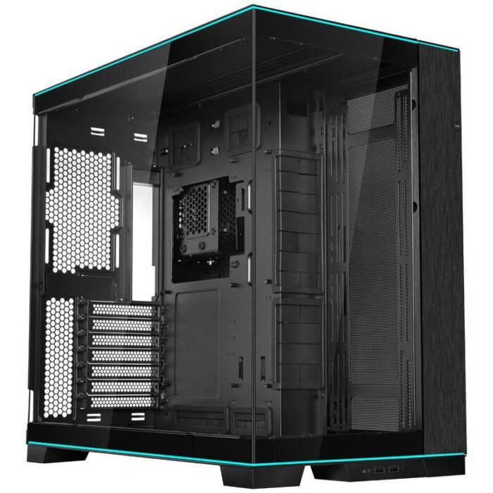 Кутия Lian Li PC-O11 Dynamic EVO RGB Mid-Tower, TG, Черна - Image 1