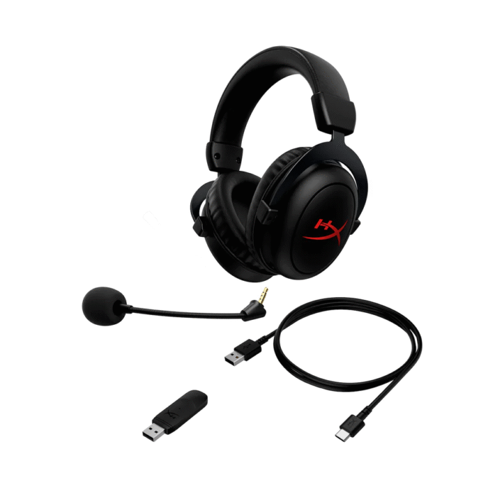 Геймърски безжични слушалки HyperX Cloud II Core Микрофон, Черно - Image 6