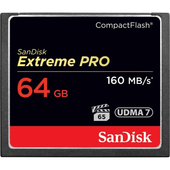 Карта памет SANDISK Extreme PRO, CompactFlash, 64GB - Image 1