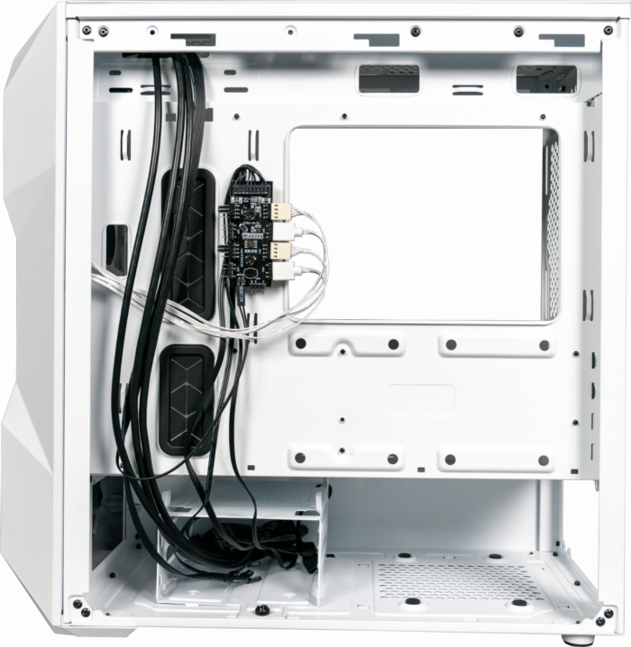 Кутия Cooler Master MasterBox TD300 Mesh, Бяла - Image 9