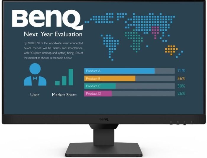 Монитор BenQ BL2490, 24" IPS FHD, 100Hz, HDMI, DP - Image 1