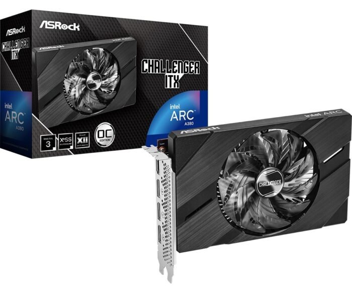 Видео карта ASRock Intel ARC A380 Challenger ITX 6GB OC - Image 1