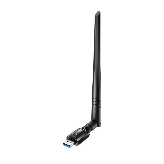 Безжичен адаптер Cudy WU1400, USB 3.0, 2.4/5 Ghz, Външна антена - Image 1